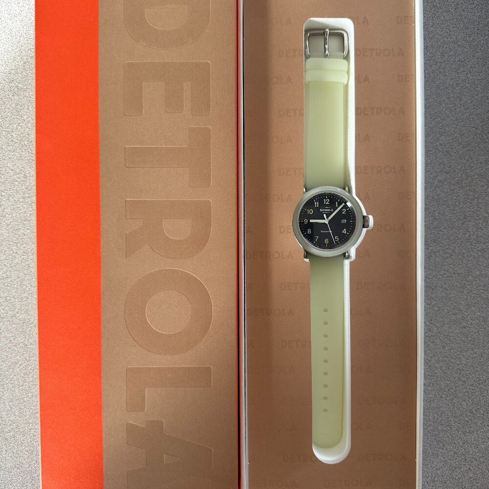 Shinola Detrola "UFO" PeeWee watch NWOT